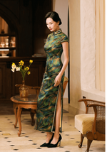 Load image into Gallery viewer, Tryst Hanfus &amp; Cheongsam.You can find the latest popular Hanfu dress and sexy cheongsam dress, Hanfu male, hanfu kids, and Chinese gifts with Hanfu elements.Modern cheongsam makes quadratic element cheongsam become a reality.We provide cheongsam customization service and cheongsam lingerie with Competitive Prices. 丨Tryst Hanfus &amp; Cheongsam
