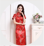 Load image into Gallery viewer, Tryst Hanfus &amp; Cheongsam.You can find the latest popular Hanfu dress and sexy cheongsam dress, Hanfu male, hanfu kids, and Chinese gifts with Hanfu elements.Modern cheongsam makes quadratic element cheongsam become a reality.We provide cheongsam customization service and cheongsam lingerie with Competitive Prices.
