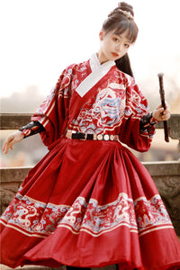 Chinese Ancient Hanfu Men Women Halloween Cosplay Costume Fancy Dress Hanfu Sets Black Red Blue White For Women Men Plus Size