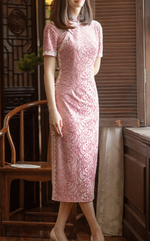 Load image into Gallery viewer, Tryst Hanfu &amp; Cheongsam.You can find the latest popular Hanfu dress and sexy cheongsam dress, Hanfu male, hanfu kids, and Chinese gifts with Hanfu elements.Modern cheongsam makes quadratic element cheongsam become a reality.We provide cheongsam customization service and cheongsam lingerie with Competitive Prices. 丨Tryst Hanfu &amp; Cheongsam
