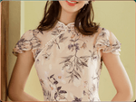 Load image into Gallery viewer, Tryst Hanfu &amp; Cheongsam.You can find the latest popular Hanfu dress and sexy cheongsam dress, Hanfu male, hanfu kids, and Chinese gifts with Hanfu elements.Modern cheongsam makes quadratic element cheongsam become a reality.We provide cheongsam customization service and cheongsam lingerie with Competitive Prices. 丨Tryst Hanfu &amp; Cheongsam
