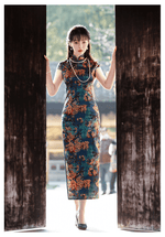 Load image into Gallery viewer, Tryst Hanfu &amp; Cheongsam.You can find the latest popular Hanfu dress and sexy cheongsam dress, Hanfu male, hanfu kids, and Chinese gifts with Hanfu elements.Modern cheongsam makes quadratic element cheongsam become a reality.We provide cheongsam customization service and cheongsam lingerie with Competitive Prices. 丨Tryst Hanfu &amp; Cheongsam
