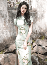 Load image into Gallery viewer, Tryst Hanfus &amp; Cheongsam.You can find the latest popular Hanfu dress and sexy cheongsam dress, Hanfu male, hanfu kids, and Chinese gifts with Hanfu elements.Modern cheongsam makes quadratic element cheongsam become a reality.We provide cheongsam customization service and cheongsam lingerie with Competitive Prices.
