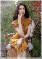 Load image into Gallery viewer, Tryst Hanfus &amp; Cheongsam.You can find the latest popular Hanfu dress and sexy cheongsam dress, Hanfu male, hanfu kids, and Chinese gifts with Hanfu elements.Modern cheongsam makes quadratic element cheongsam become a reality.We provide cheongsam customization service and cheongsam lingerie with Competitive Prices.
