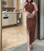 Load image into Gallery viewer, Tryst Hanfus &amp; Cheongsam.You can find the latest popular Hanfu dress and sexy cheongsam dress, Hanfu male, hanfu kids, and Chinese gifts with Hanfu elements.Modern cheongsam makes quadratic element cheongsam become a reality.We provide cheongsam customization service and cheongsam lingerie with Competitive Prices.
