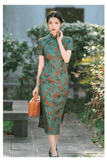 Load image into Gallery viewer, Tryst Hanfus &amp; Cheongsam.You can find the latest popular Hanfu dress and sexy cheongsam dress, Hanfu male, hanfu kids, and Chinese gifts with Hanfu elements.Modern cheongsam makes quadratic element cheongsam become a reality.We provide cheongsam customization service and cheongsam lingerie with Competitive Prices.
