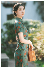 Load image into Gallery viewer, Tryst Hanfus &amp; Cheongsam.You can find the latest popular Hanfu dress and sexy cheongsam dress, Hanfu male, hanfu kids, and Chinese gifts with Hanfu elements.Modern cheongsam makes quadratic element cheongsam become a reality.We provide cheongsam customization service and cheongsam lingerie with Competitive Prices.
