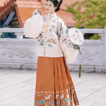 Muatkan imej ke dalam penonton Galeri, Han Dynasty Fairy Princess Clothing Women Chinese Mandarin Collar Costume Female Hanfu Clothing Novelty Tang Dynasty Dressing | Tryst Hanfus
