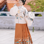 Lade das Bild in den Galerie-Viewer, Han Dynasty Fairy Princess Clothing Women Chinese Mandarin Collar Costume Female Hanfu Clothing Novelty Tang Dynasty Dressing | Tryst Hanfus
