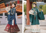 Muatkan imej ke dalam penonton Galeri, Han Dynasty Fairy Princess Clothing Women Chinese Mandarin Collar Costume Female Hanfu Clothing Novelty Tang Dynasty Dressing | Tryst Hanfus
