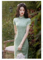 Load image into Gallery viewer, Tryst Hanfus &amp; Cheongsam.You can find the latest popular Hanfu dress and sexy cheongsam dress, Hanfu male, hanfu kids, and Chinese gifts with Hanfu elements.Modern cheongsam makes quadratic element cheongsam become a reality.We provide cheongsam customization service and cheongsam lingerie with Competitive Prices.
