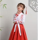 Load image into Gallery viewer, Hanfu Costume Children Ancient Costume Girls Chinese Clothing Dance Performance Boy Attendant At School | Tryst Hanfus
