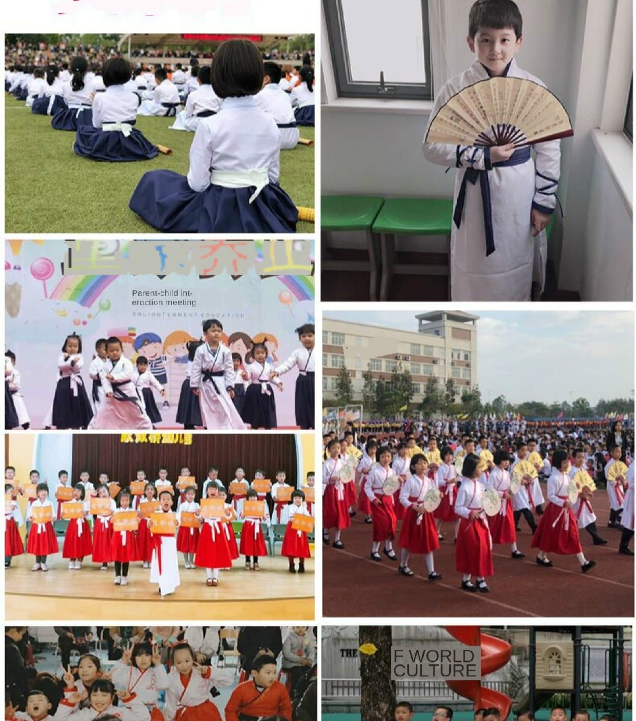 Hanfu Costume Children Ancient Costume Girls Chinese Clothing Dance Performance Boy Attendant At School | Tryst Hanfus