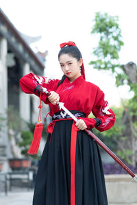 Chinese Costume Women Hanfu clothing Man Swordsman Outfit  Male Couple Dress Couple clothing | Tryst Hanfus