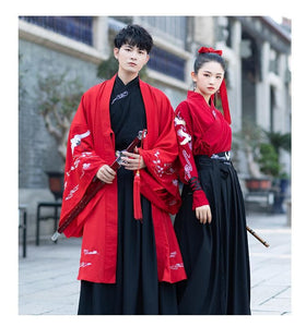 Chinese Costume Women Hanfu clothing Man Swordsman Outfit  Male Couple Dress Couple clothing | Tryst Hanfus