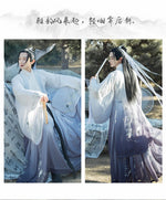 Lade das Bild in den Galerie-Viewer, New Arrival Hanfu for Man Chinese Traditional Han Dynasty Swordsman Cosplay Costume Oriental Tang Suit Movie Fairy Clothing
