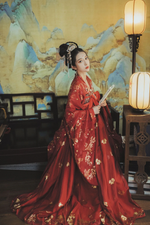 Muatkan imej ke dalam penonton Galeri, Hanfu Dress Folk Dance Costume Fairy Costume Princess Outfits | Tryst Hanfus
