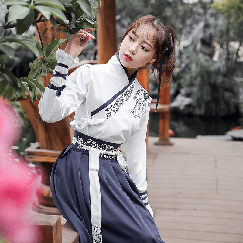 Chinese Fairy Dress Hanfu Dresses Women  National Princess Suit Cosplay Outfit Stage Dress | Tryst Hanfus