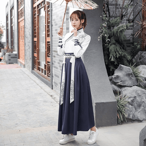 Chinese Fairy Dress Hanfu Dresses Women  National Princess Suit Cosplay Outfit Stage Dress | Tryst Hanfus