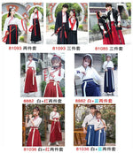 Load image into Gallery viewer, Hanfu Women Traditional chinese dance costumes hanfu men Robe folk dress chinese wedding dress ancient Couple kong fu Cosplay | Tryst Hanfus
