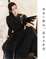 Load image into Gallery viewer, Hanfu Robes Men Traditional Chinese Style Swordsman Stage Cosplay Clothing Man Japanese Samurai Couple Ancient Folk Tang Suit
