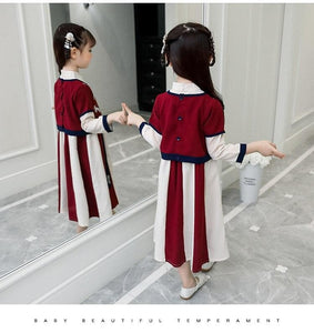 Children Embroidery Hanfu Princess Dress Coat for Girl Ancient Chinese Traditional Fairy Costume Cosplay Outfits Clothes Wear | Tryst Hanfus