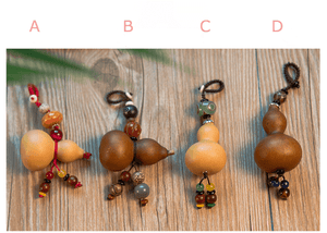 NaturaloldgourdFengshuicarkeychainpendantpendantmenandwomensafeluckycharmcreativebagpendant_11