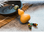 Last inn bildet i Galleri-visningsprogrammet, Natural old gourd Fengshui car keychain pendant  safe lucky charm creative bag pendant

