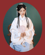 Muatkan imej ke dalam penonton Galeri, A very temperamental Chinese traditional cultural costume female Hanfu, it looks noble and elegant like a fairy. Tryst Hanfus  is the best Hanfu brand in China, a model of modern Hanfu. Enjoy the temptation of uniforms brought by fairy skirts. Give a Hanfu costume. Gift for your girlfriend, hanfu dress
