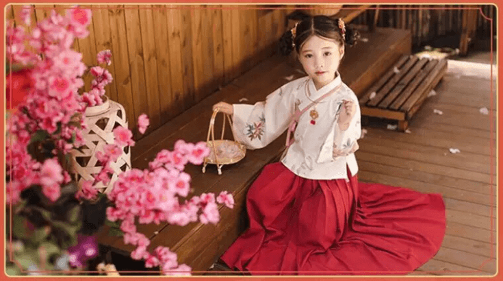 Tang Dynasty Hanfu Ancient Costume Kids Children Traditional Chinese Dress Costumes National Princess Hanfu Dresses  | Tryst Hanfu & Cheongsam