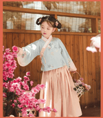 Load image into Gallery viewer, Tang Dynasty Hanfu Ancient Costume Kids Children Traditional Chinese Dress Costumes National Princess Hanfu Dresses  | Tryst Hanfu &amp; Cheongsam
