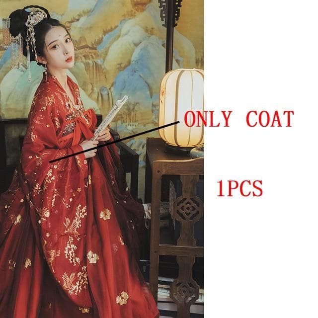 Hanfu Dress Folk Dance Costume Fairy Costume Princess Outfits | Tryst Hanfus