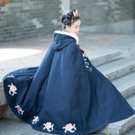 Load image into Gallery viewer, A very temperamental Chinese traditional cultural costume female Hanfu, it looks noble and elegant like a fairy. Tryst Hanfus is the best Hanfu brand in China, a model of modern Hanfu. Enjoy the temptation of uniforms brought by fairy skirts. Give a Hanfu costume. Gift for your girlfriend, hanfu dress
