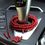 Muatkan imej ke dalam penonton Galeri, Auto Car Decoration Buddha Beads Stalls Beads Pendant Automobiles Interior Gear Beads Ornaments Peace Symbol Decor Accessories
