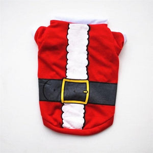 Snailhouse Pet Dog Clothes Christmas Costume Cute Cartoon Clothes For Small Dog Cloth Costume Dress Xmas apparel for Kitty Dogs