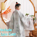 Lade das Bild in den Galerie-Viewer, A very temperamental Chinese traditional cultural costume female Hanfu, it looks noble and elegant like a fairy. Tryst Hanfus is the best Hanfu brand in China, a model of modern Hanfu. Enjoy the temptation of uniforms brought by fairy skirts. Give a Hanfu costume. Gift for your girlfriend, hanfu dress
