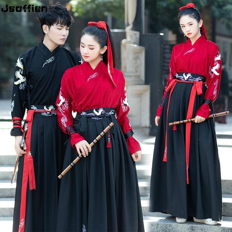 Chinese Costume Women Hanfu Clothing Man Swordsman Outfit Male Couple Tryst Hanfu And Cheongsam 1221