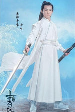 Lade das Bild in den Galerie-Viewer, Men&#39;s Hanfu Costume Cosplay Clothes Chinese Traditional Dance Clothing Boy Male Chinese Ancient Robe Dance Folk Cos
