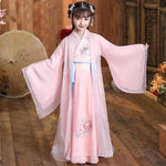 Load image into Gallery viewer, Traditional Ancient Chinese costumes girls children classical kids Tang dynasty costume chinese hanfu clothing dress | Tryst Hanfus
