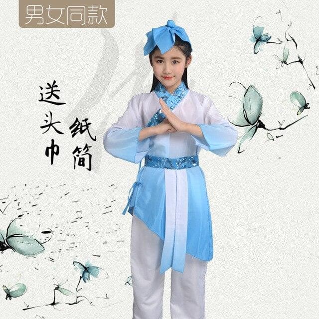 Hanfu Costume Children Ancient Costume Girls Chinese Clothing Dance Performance Boy Attendant At School | Tryst Hanfus