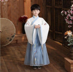 Load image into Gallery viewer, Boy Tang Dynasty Embroidery Performance Costume New Year Festival Kids Clothing Set Chinese Traditional Children Hanfu Dress | Tryst Hanfus
