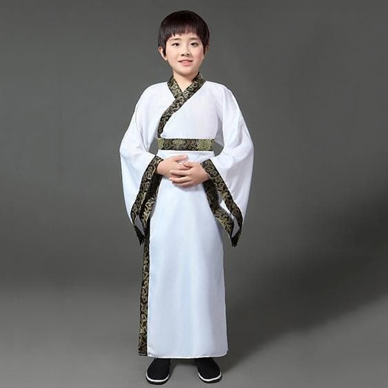 Kids Chinese Ancient Costume Male Traditional Party Clothing Folk Dance Adult Children Chinese Hanfu Boy Costumes Set | Tryst Hanfus