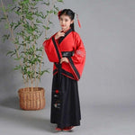 Lade das Bild in den Galerie-Viewer, Chinese Dress  Boy New Year Tang Suit for Children  Chinese Traditional Costume for Kids Boy Hanfu Top Skirt Stage Outfit  | Tryst Hanfus
