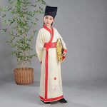 Lade das Bild in den Galerie-Viewer, Chinese Dress  Boy New Year Tang Suit for Children  Chinese Traditional Costume for Kids Boy Hanfu Top Skirt Stage Outfit  | Tryst Hanfus
