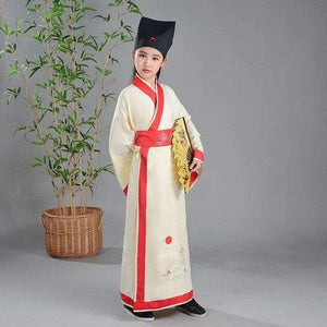 Chinese Dress  Boy New Year Tang Suit for Children  Chinese Traditional Costume for Kids Boy Hanfu Top Skirt Stage Outfit  | Tryst Hanfus