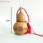 Load image into Gallery viewer, Action figure made wooden size wine gourd carving crafts Chinese journey the west gourd guanyin wine gourd children&#39;s best gift
