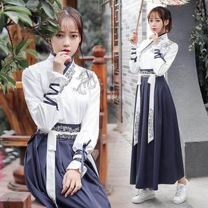 Chinese Fairy Dress Hanfu Dresses Women  National Princess Suit Cosplay Outfit Stage Dress | Tryst Hanfus
