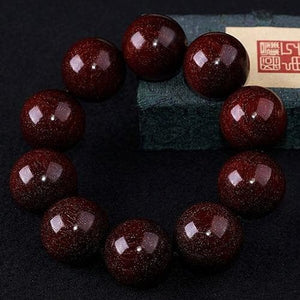 India Lobular Red Sandalwood Bracelets 2.0 Explode Full Venus High Oil Dense Old Material Red Wood Buddha Beads Bracelets 108