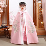 Load image into Gallery viewer, New Embroider Girl&#39;s Hanfu Cheongsam Chinese Tradition Wedding Flower Girl Dress Cute Kids New Year Dress Clothes | Tryst Hanfus
