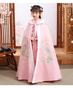 Load image into Gallery viewer, New Embroider Girl&#39;s Hanfu Cheongsam Chinese Tradition Wedding Flower Girl Dress Cute Kids New Year Dress Clothes | Tryst Hanfus
